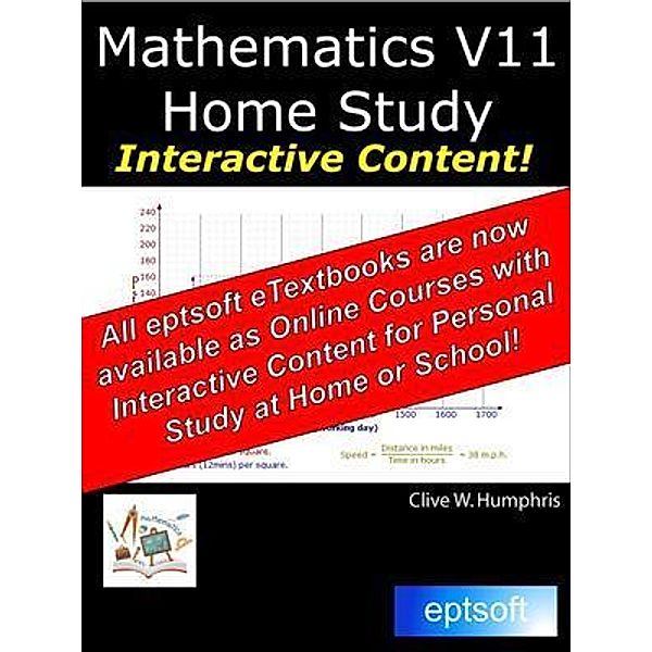 Mathematics V11 Home Study / eptsoft limited, Clive W. Humphris