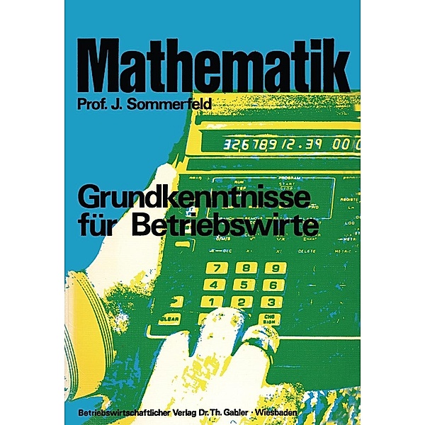 Mathematik, Johannes Sommerfeld