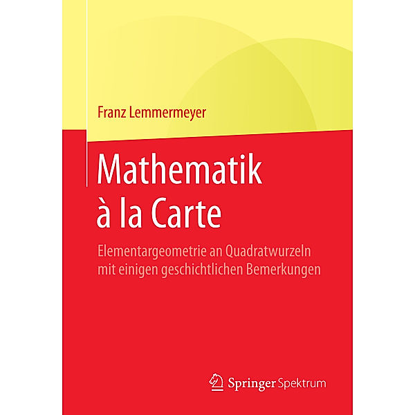 Mathematik à la Carte.Bd.1, Franz Lemmermeyer