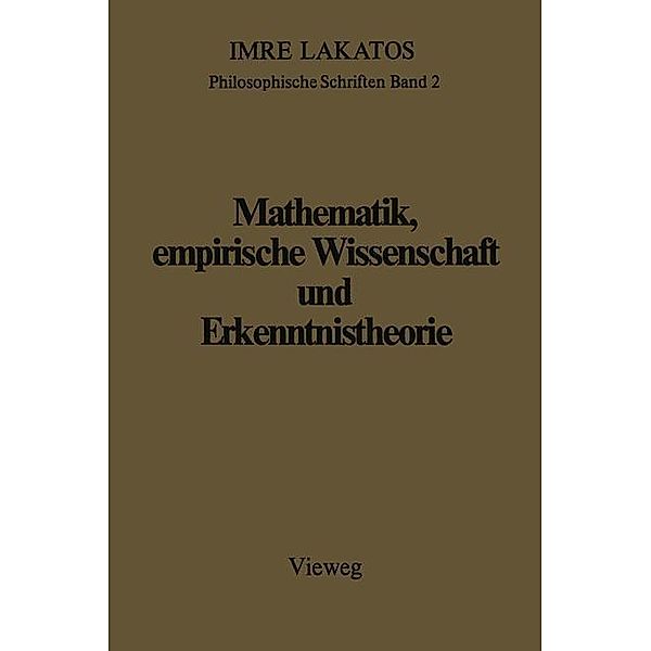 Mathematik, empirische Wissenschaft und Erkenntnistheorie, Imre Lakatos