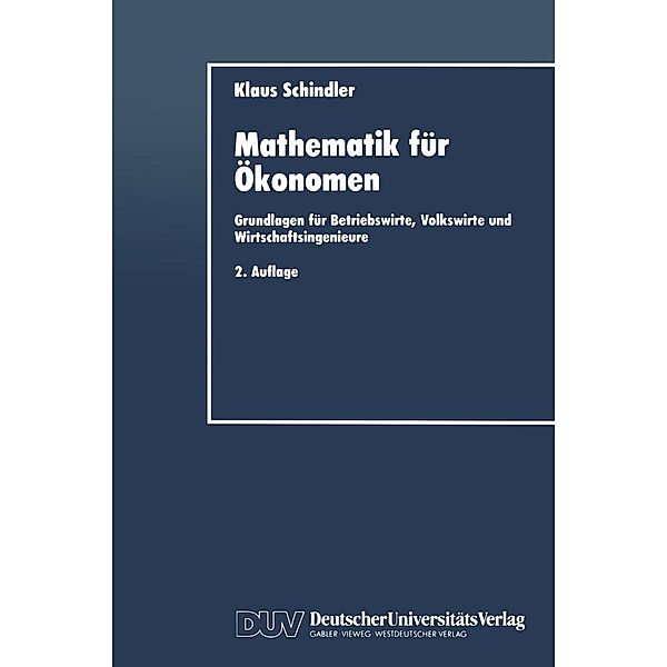 Mathematik für Ökonomen