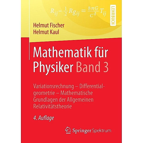 Mathematik für Physiker Band 3, Helmut Fischer, Helmut Kaul