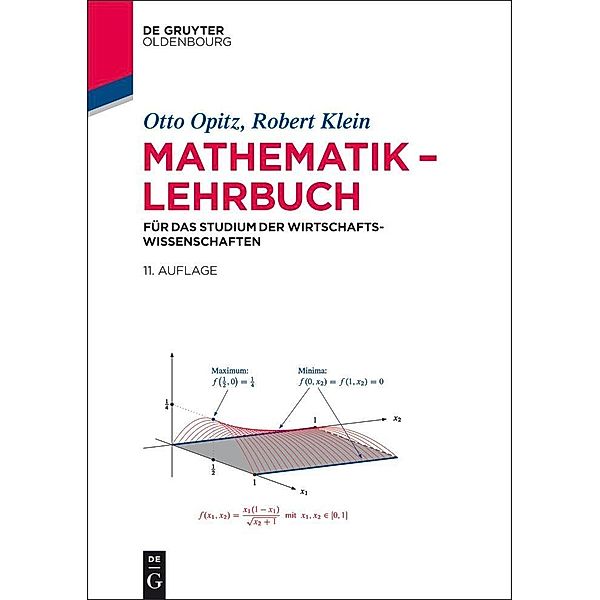 Mathematik - Lehrbuch / De Gruyter Studium, Otto Opitz, Robert Klein