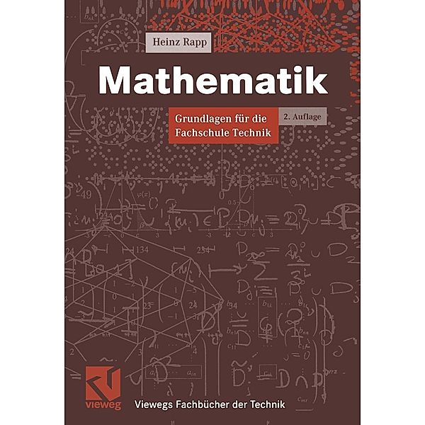 Mathematik / Viewegs Fachbücher der Technik, Heinz Rapp