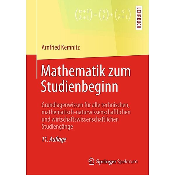 Mathematik zum Studienbeginn, Arnfried Kemnitz