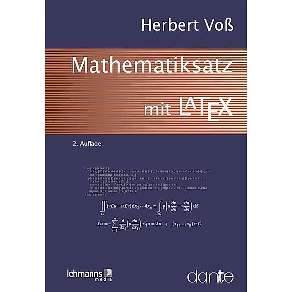 Mathematiksatz mit LaTeX, Herbert Voß