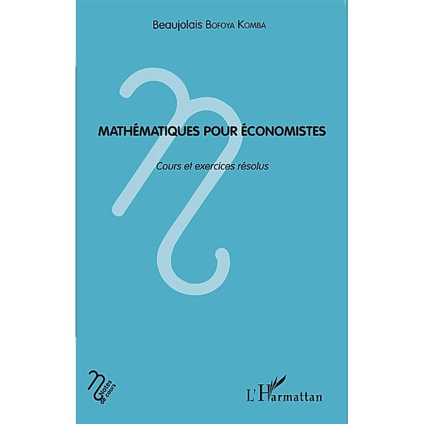 Mathematiques pour economistes, Bofoya Komba Beaujolais Bofoya Komba