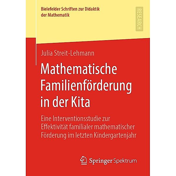 Mathematische Familienförderung in der Kita / Bielefelder Schriften zur Didaktik der Mathematik Bd.9, Julia Streit-Lehmann