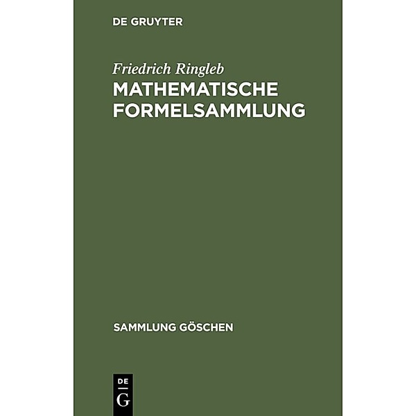 Mathematische Formelsammlung, Friedrich Ringleb