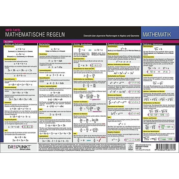 Mathematische Regeln, Michael Schulze