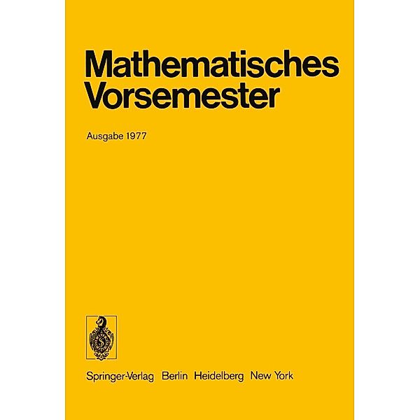 Mathematisches Vorsemester