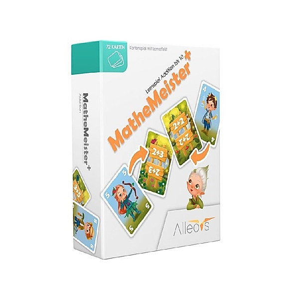 Alleovs Mathemeister Plus  - Lernspiel Addition bis 10 (Kinderspiel), Victoria Alexikova