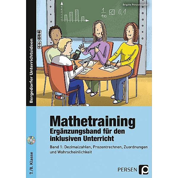 Mathetraining 7./8. Klasse Band 1 - Ergänzungsband, m. 1 CD-ROM, Brigitte Penzenstadler
