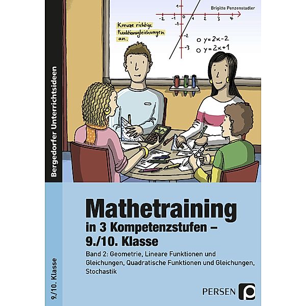 Mathetraining in 3 Kompetenzstufen - 9./10, Brigitte Penzenstadler