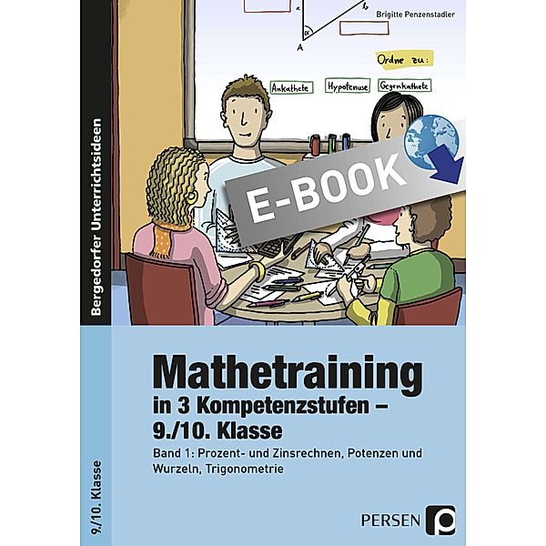 Mathetraining in 3 Kompetenzstufen - 9./10. Klasse, Brigitte Penzenstadler