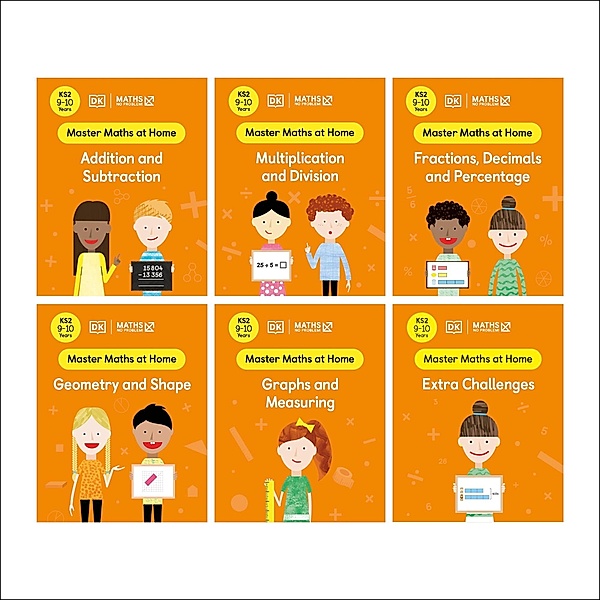Maths - No Problem! Collection of 6 Workbooks, Ages 9-10 (Key Stage 2), Maths - No Problem!