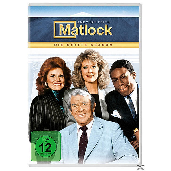 Matlock  Season 3 DVD-Box, Nancy Stafford Kene Holliday Andy Griffith