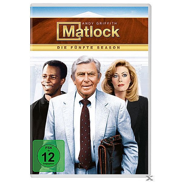 Matlock  Season 5 DVD-Box, Nancy Stafford Clarence Gilyard ... Andy Griffith