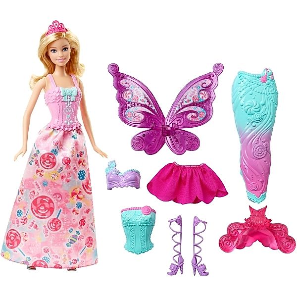 Mattel Mattel Barbie 3-in-1 Fantasie Barbie