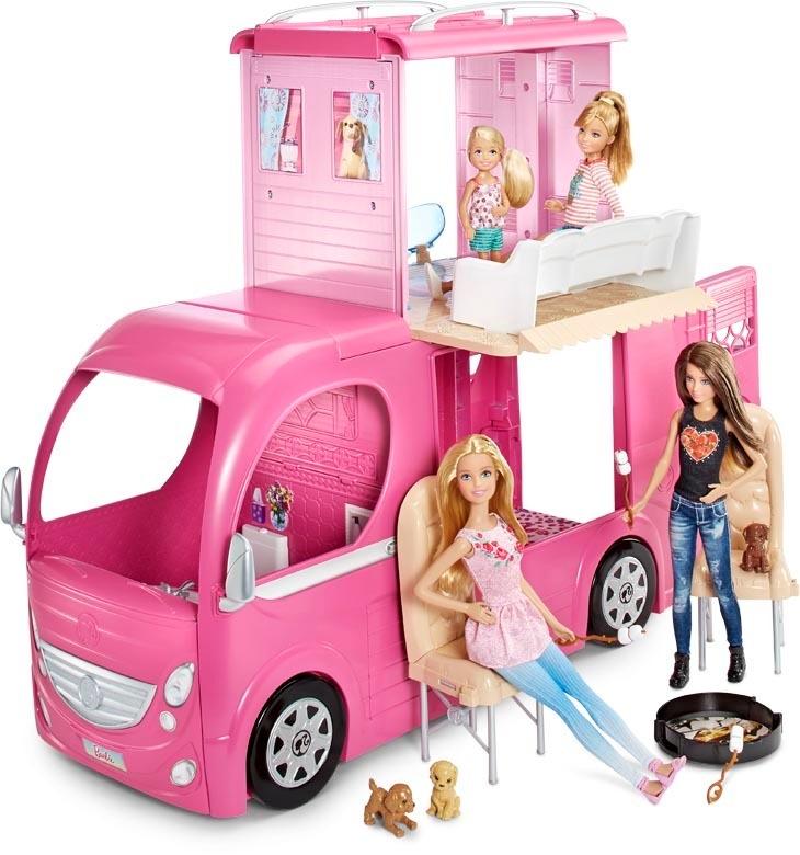 Mattel Barbie Camper Das große Hundeabenteuer Super Ferien Camper Puppe Geshenke 
