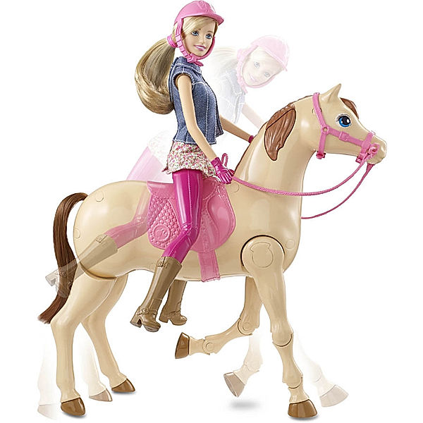 Mattel Mattel Barbie CMP27 - Reitpferd und Puppe