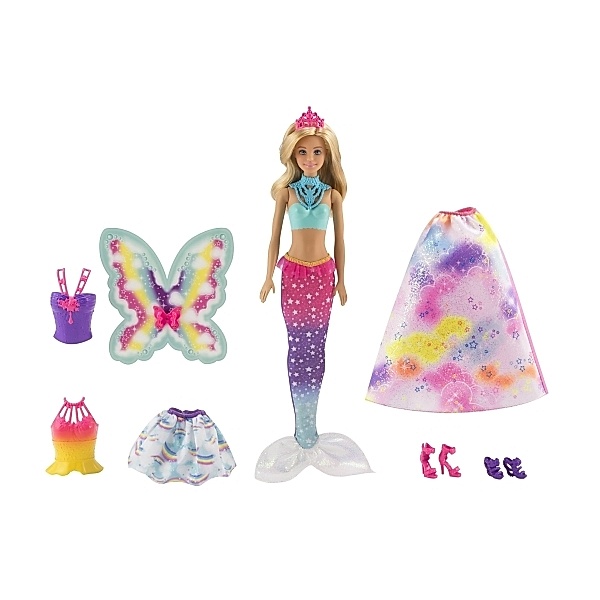 Mattel Mattel Barbie FJD08  Dreamtopia Regenbogen Königreich 3in1