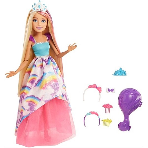 Mattel Barbie FMV95 Dreamtopia Zauberhaar-Königr. Puppe | Weltbild.de