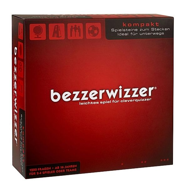 Mattel Mattel Bezzerwizzer Kompakt, Familienspiel