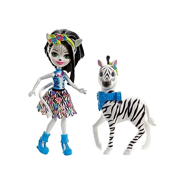 Mattel Mattel FKY75 Enchantimals Themenpack Zelena Zebra