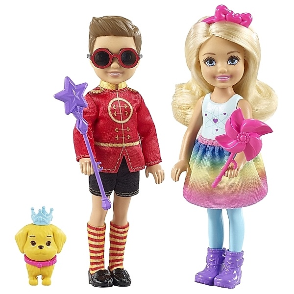 Mattel Mattel FRB14 Barbie Dreamtopia Chelsea und Prinz Otto Puppenset