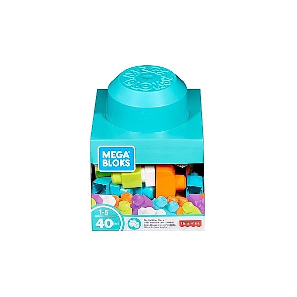 Mattel Mattel FRX19 Mega Bloks Große Baustein-Box (40 Teile)