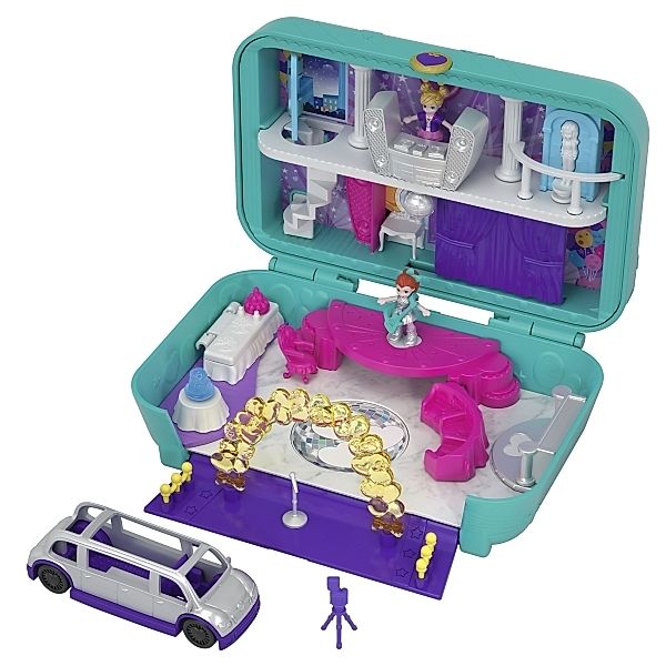 Mattel Mattel FRY41 Polly Pocket Hidden Places Tanzparty Spielset