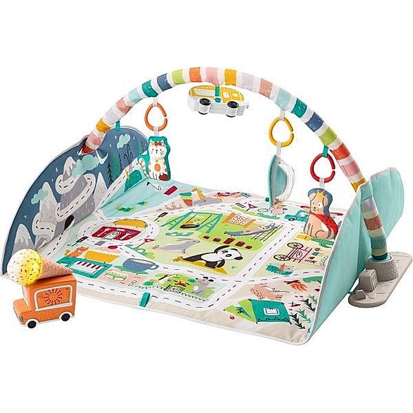 Mattel Mattel GJD41 Fisher-Price Jumbo Abenteuer Spieldecke