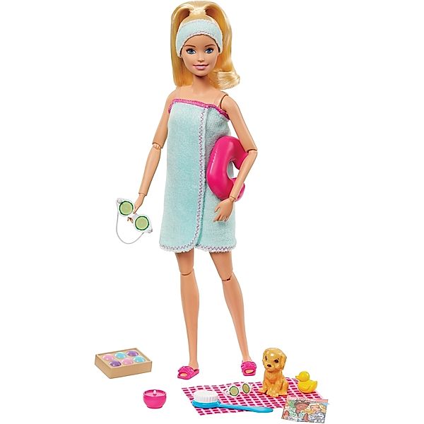 Mattel Mattel GJG55 Barbie Wellness Barbie Spa Puppe