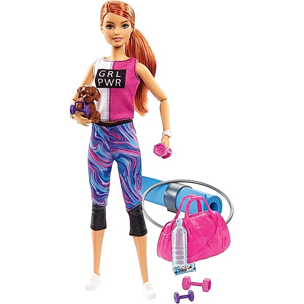 Mattel Mattel GJG57 Barbie Wellness Barbie Athlesiure Puppe