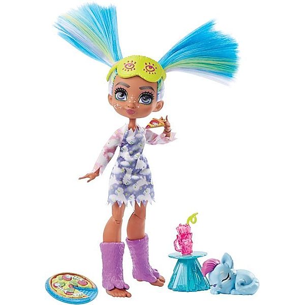 Mattel Mattel GTH06 Cave Club Pyjamapartyspaß mit Tella Spielset & Puppe