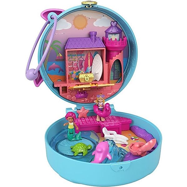 Mattel Mattel GTN20 Polly Pocket Delfinstrand Schatulle