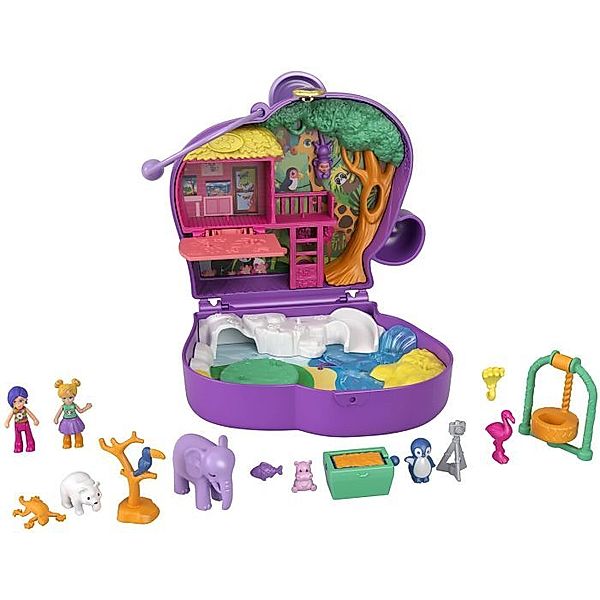 Mattel Mattel GTN22 Polly Pocket Elefantenabenteuer Schatulle