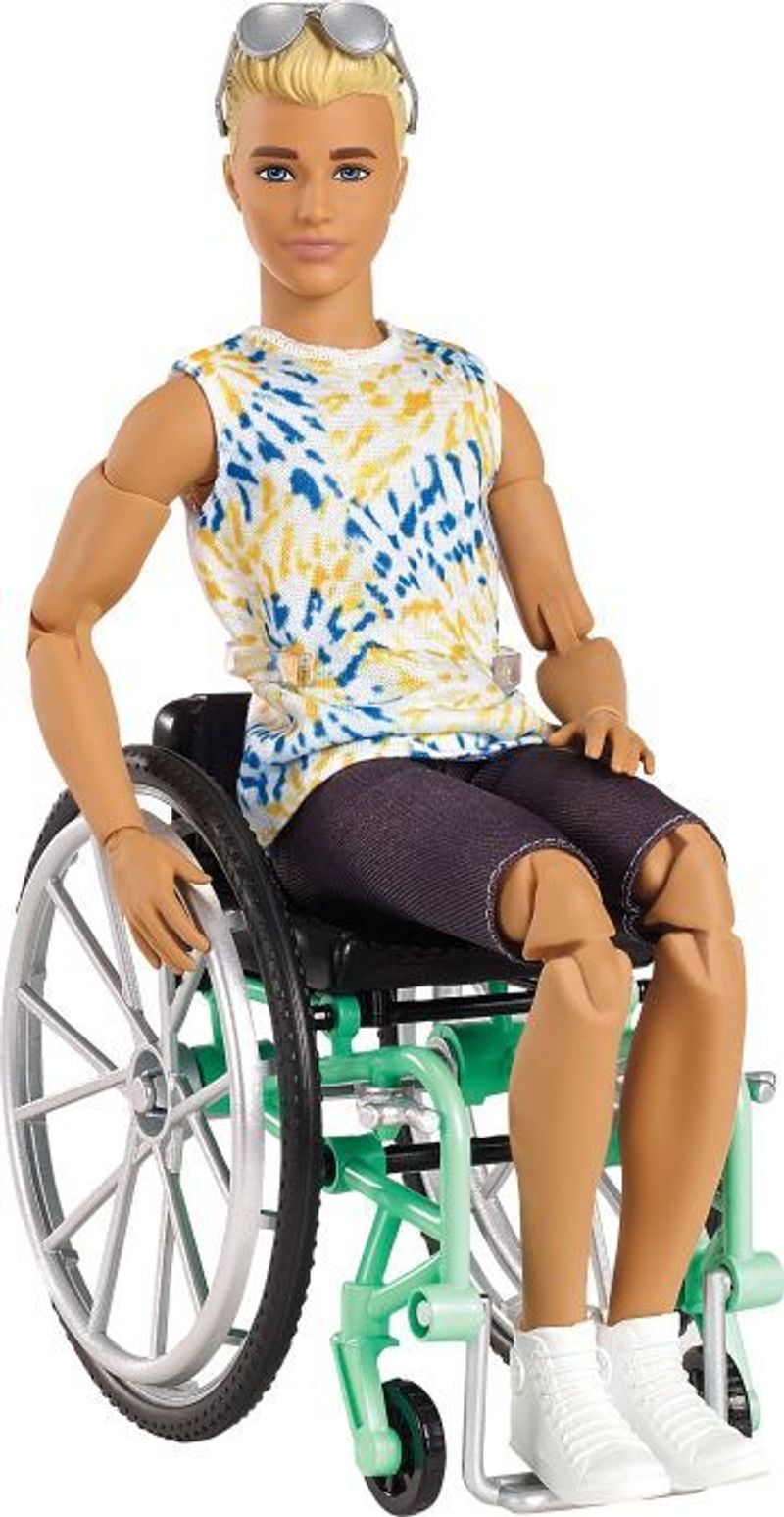 Mattel GWX93 Barbie Fashionistas Ken Puppe mit Rollstuhl | Weltbild.de