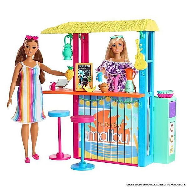 Mattel Mattel GYG23 Barbie Loves Strandhütte Spielset