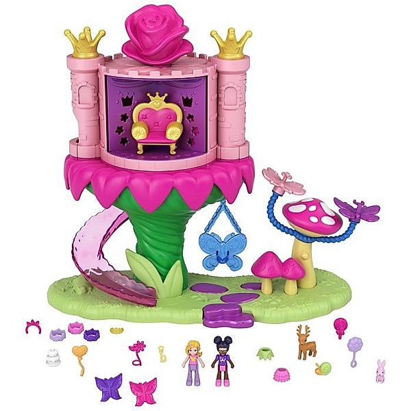 Mattel Mattel GYK43 Polly Pocket Regenbogen-Einhornspaß Feenflug