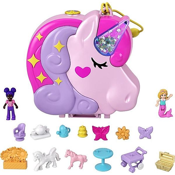 Mattel Mattel HCG20 Polly Pocket O/S Unicorn Tea Party