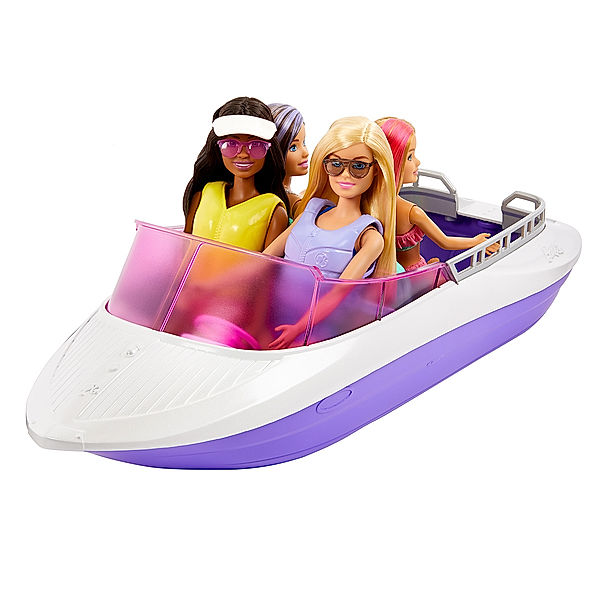 Mattel Mattel HHG60 Barbie ''Mermaid Power'' Boot mit 2 Puppen