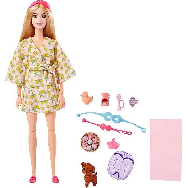 Mattel Mattel HKT90 Barbie Wellness Puppe - Spa Day