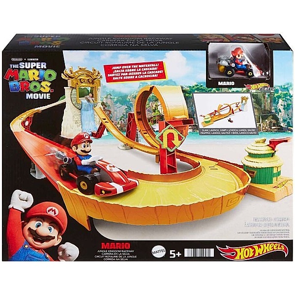 Mattel Mattel HMK49 Hot Wheels Mario Kart Kong Island Track Set