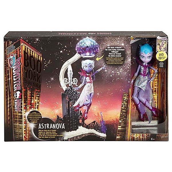 Monster High Mattel Monster High CHW58-Buh York Kometen-Schwebestation & Astranova