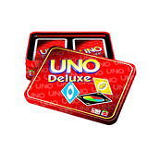Mattel Mattel - Uno Deluxe, Kartenspiel, in der Geschenkbox