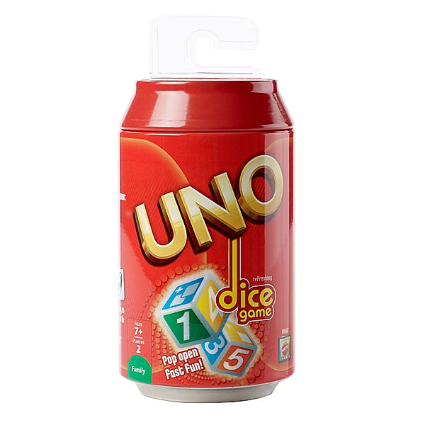 Mattel Uno Würfel, Familienspiel