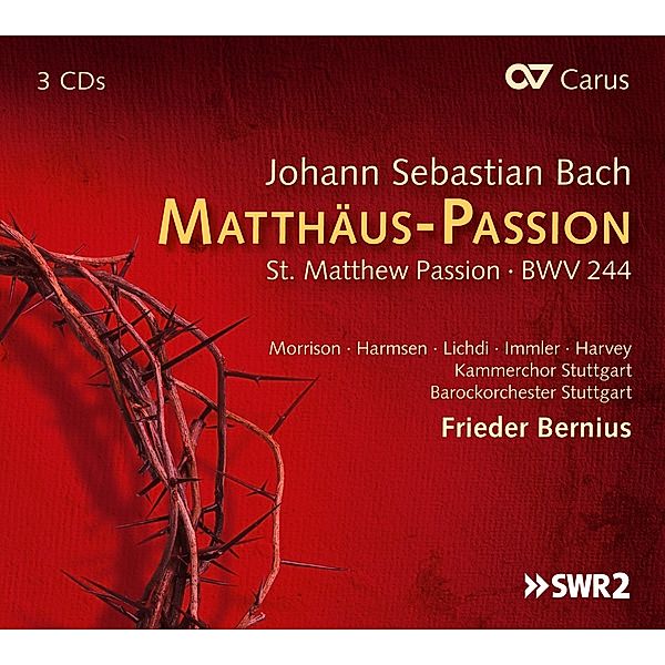 Matthäus Passion Bwv 244, Johann Sebastian Bach