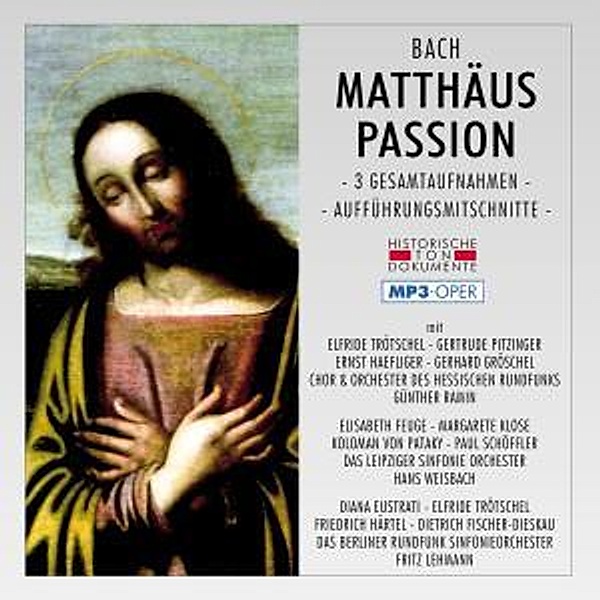Matthäus Passion (Ga)-Mp3 Oper, Chor & Orch.Des Hessischen Rundfunks